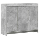 vidaXL Dressoir Wit 98,5 x 33 x 80 cm Bewerkt hout