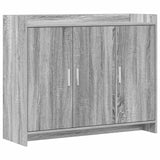 vidaXL Dressoir Wit 98,5 x 33 x 80 cm Bewerkt hout
