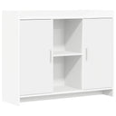 vidaXL Dressoir Wit 98,5 x 33 x 80 cm Bewerkt hout