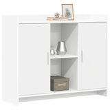 vidaXL Dressoir Wit 98,5 x 33 x 80 cm Bewerkt hout