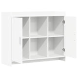 vidaXL Dressoir Wit 98,5 x 33 x 80 cm Bewerkt hout