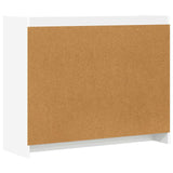 vidaXL Dressoir Wit 98,5 x 33 x 80 cm Bewerkt hout