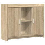 vidaXL Dressoir Wit 98,5 x 33 x 80 cm Bewerkt hout