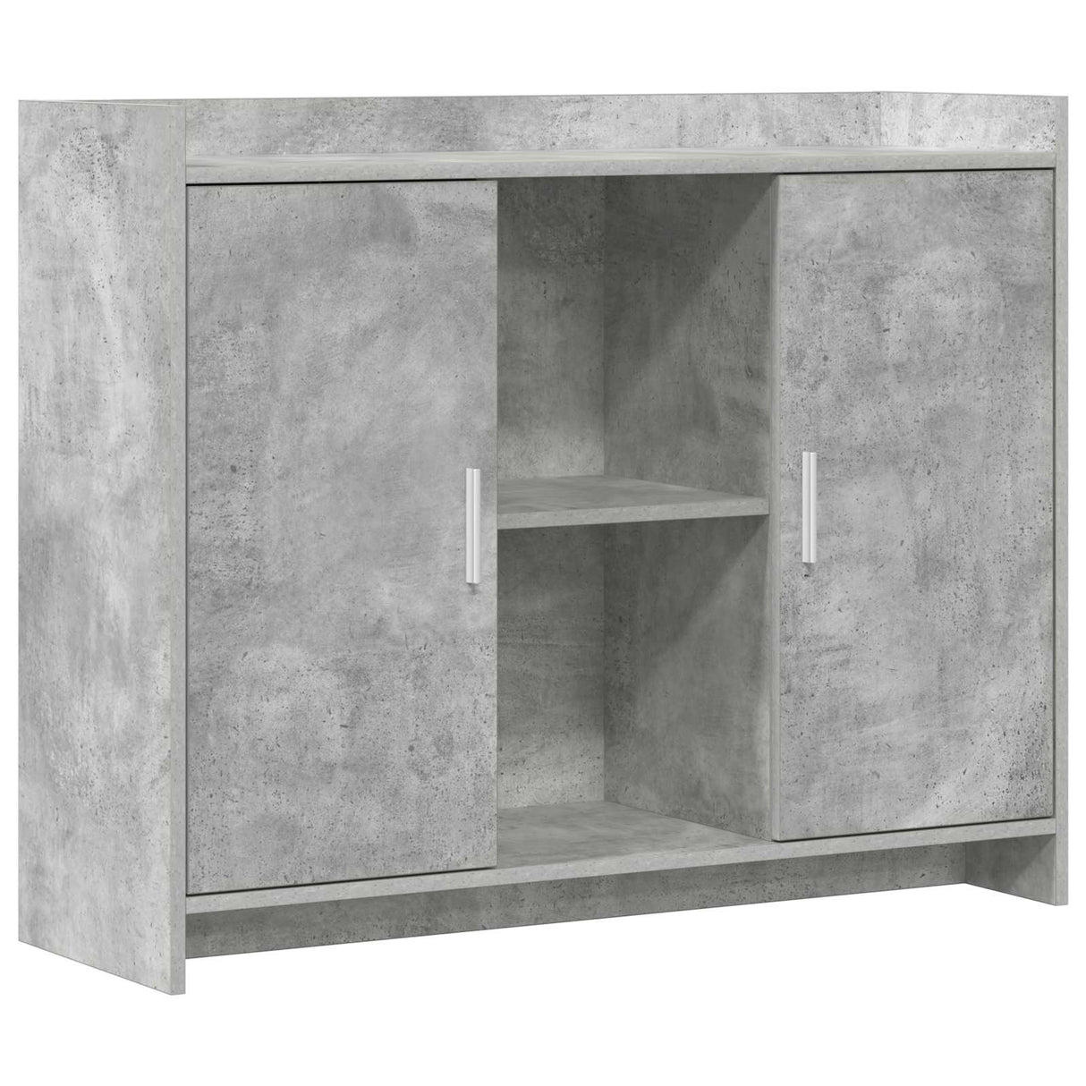 vidaXL Dressoir Wit 98,5 x 33 x 80 cm Bewerkt hout