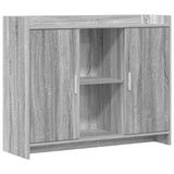 vidaXL Dressoir Wit 98,5 x 33 x 80 cm Bewerkt hout