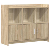 vidaXL Sideboard White 98.5x33x80 cm Engineered Wood
