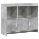 vidaXL Sideboard White 98.5x33x80 cm Engineered Wood