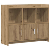 vidaXL Sideboard White 98.5x33x80 cm Engineered Wood