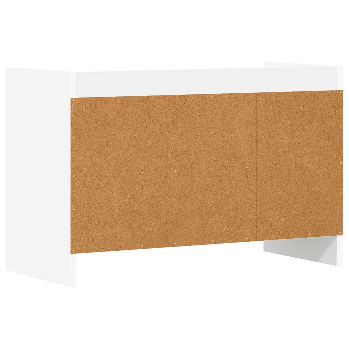vidaXL TV Kast 71,5 x 33 x 47 cm Wit Bewerkt hout