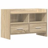 vidaXL TV Kast 71,5 x 33 x 47 cm Wit Bewerkt hout