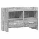 vidaXL TV Kast 71,5 x 33 x 47 cm Wit Bewerkt hout