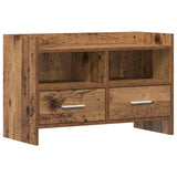vidaXL TV Kast 71,5 x 33 x 47 cm Wit Bewerkt hout