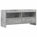 vidaXL TV Kast 100 x 33 x 47 cm Wit Bewerkt hout