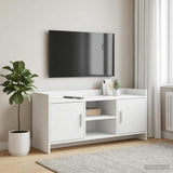 vidaXL TV Kast 102 x 33 x 47 cm Wit Bewerkt hout