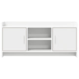 vidaXL TV Kast 102 x 33 x 47 cm Wit Bewerkt hout