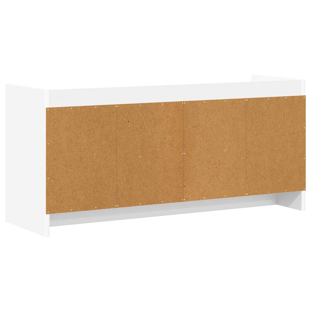vidaXL TV Kast 102 x 33 x 47 cm Wit Bewerkt hout
