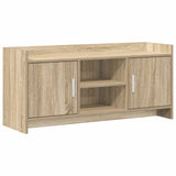 vidaXL TV Kast 102 x 33 x 47 cm Wit Bewerkt hout