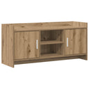 vidaXL TV Kast 102 x 33 x 47 cm Wit Bewerkt hout