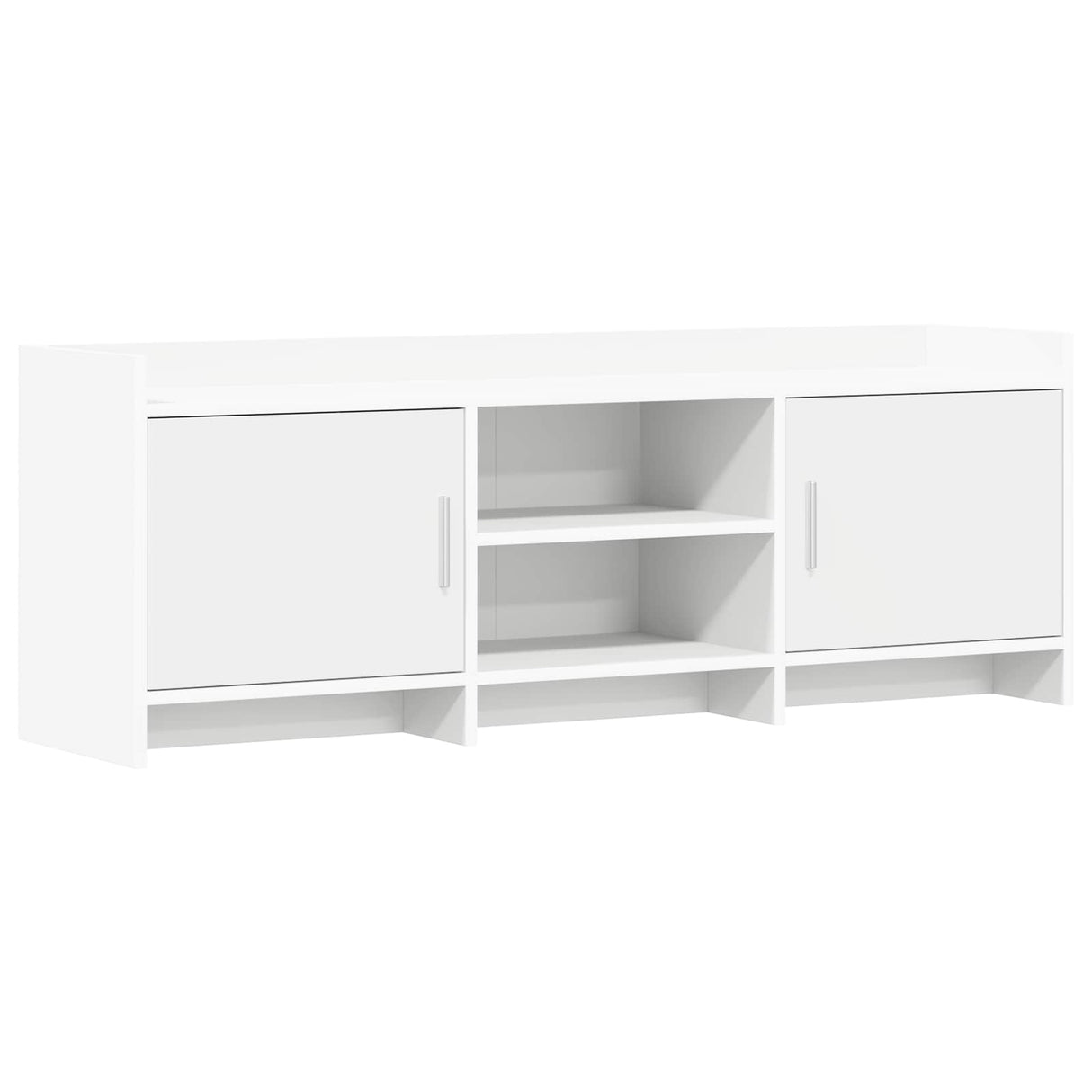 vidaXL TV Kast 102 x 33 x 47 cm Wit Bewerkt hout
