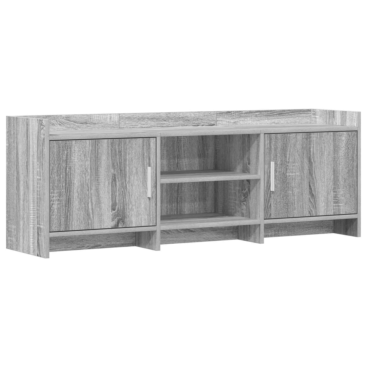 vidaXL TV Kast 102 x 33 x 47 cm Wit Bewerkt hout