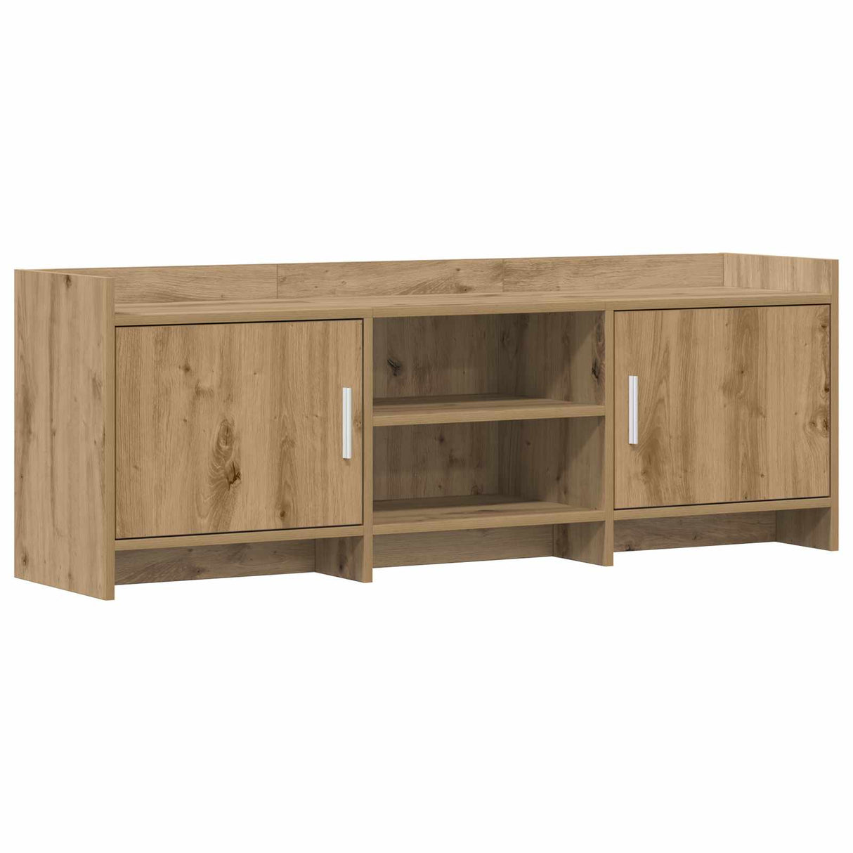 vidaXL TV Kast 102 x 33 x 47 cm Wit Bewerkt hout