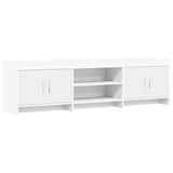 vidaXL TV Kast 102 x 33 x 47 cm Wit Bewerkt hout