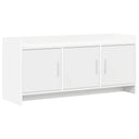 vidaXL TV Kast 102 x 33 x 47 cm Wit Bewerkt hout