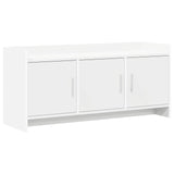 vidaXL TV Kast 102 x 33 x 47 cm Wit Bewerkt hout