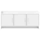 vidaXL TV Kast 102 x 33 x 47 cm Wit Bewerkt hout