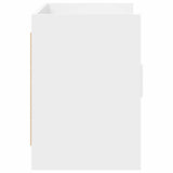 vidaXL TV Kast 102 x 33 x 47 cm Wit Bewerkt hout