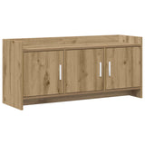 vidaXL TV Kast 102 x 33 x 47 cm Wit Bewerkt hout