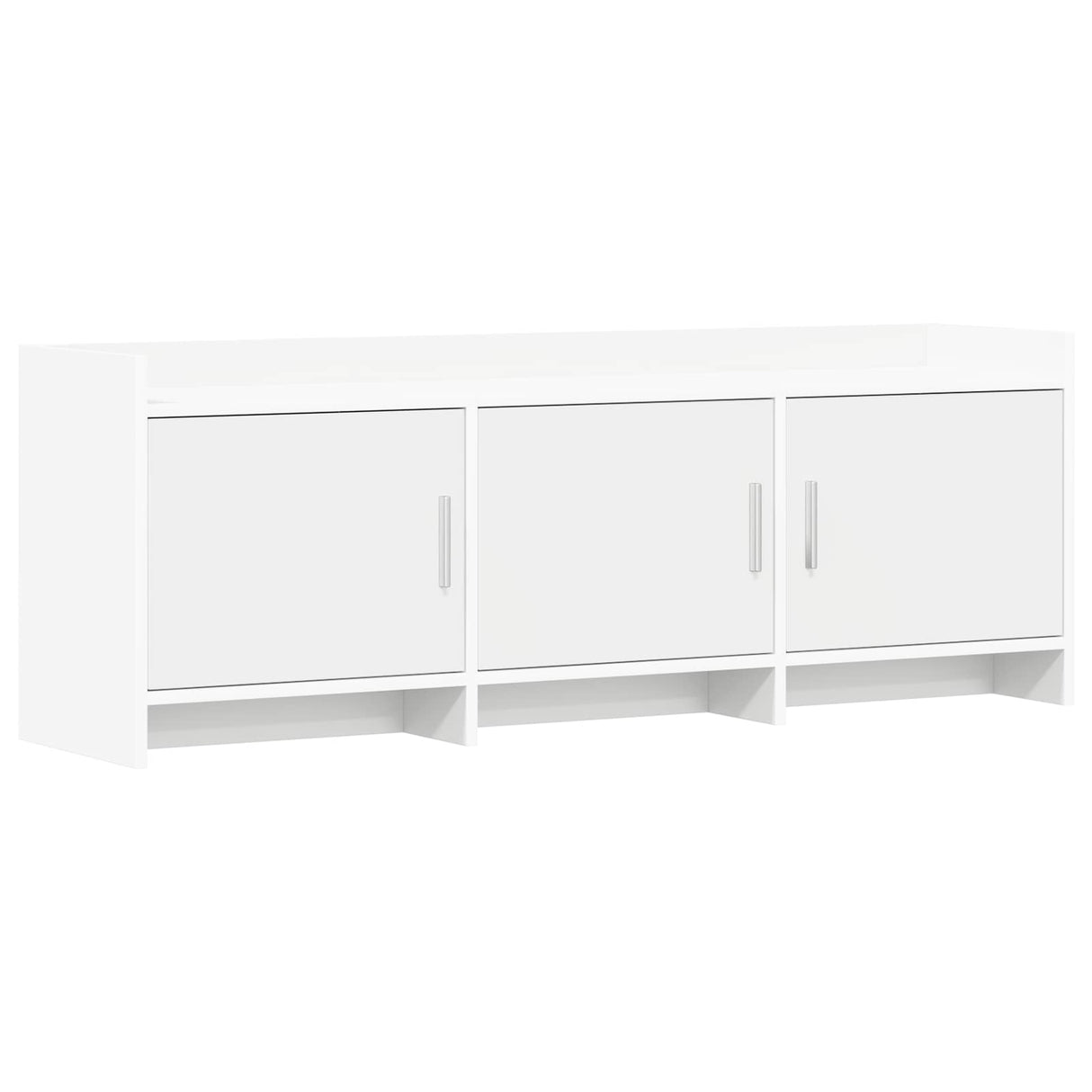 vidaXL TV Kast 102 x 33 x 47 cm Wit Bewerkt hout