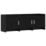 vidaXL TV Kast 102 x 33 x 47 cm Wit Bewerkt hout