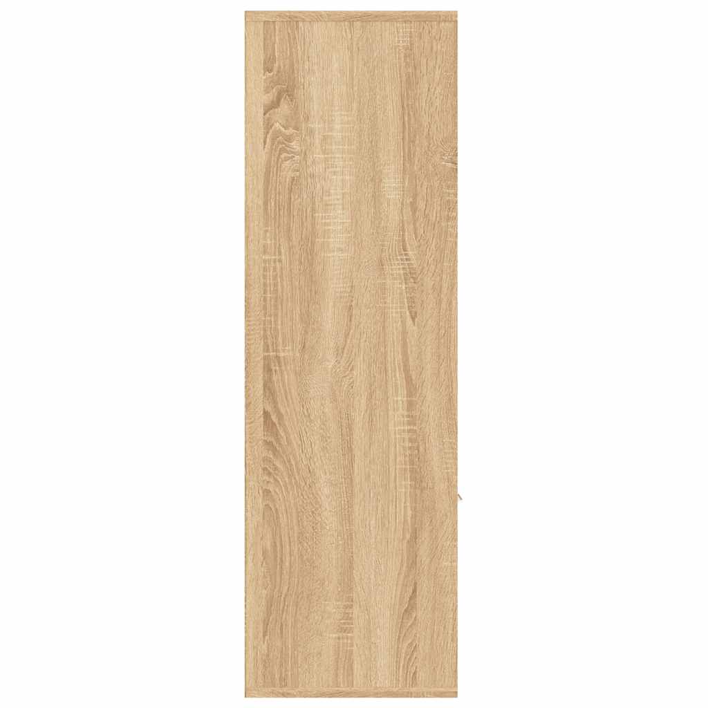 vidaXL Boekenkast 98x30x98 cm bewerkt hout wit