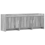 vidaXL TV Kast 102 x 33 x 47 cm Wit Bewerkt hout