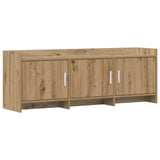 vidaXL TV Kast 102 x 33 x 47 cm Wit Bewerkt hout