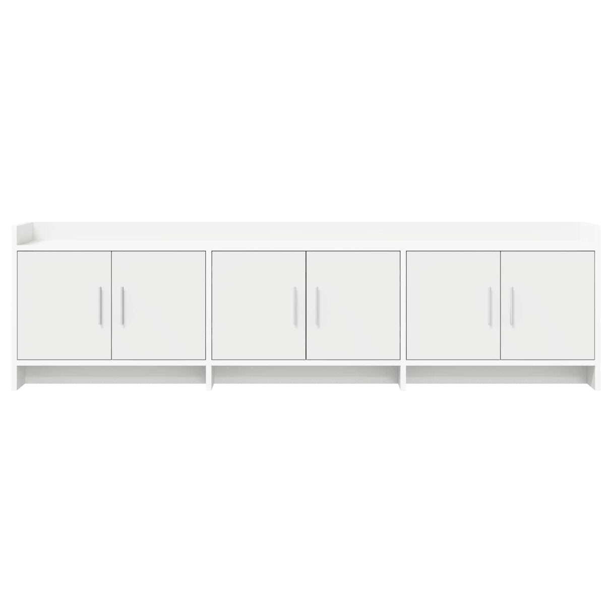 vidaXL TV Kast 168 x 33 x 47 cm Wit Bewerkt hout