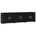 vidaXL TV Kast 168 x 33 x 47 cm Wit Bewerkt hout