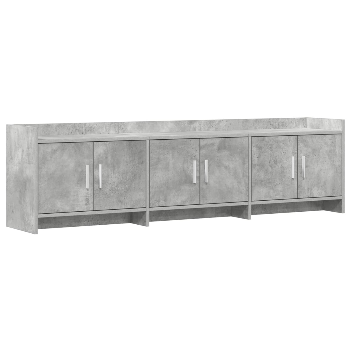 vidaXL TV Kast 168 x 33 x 47 cm Wit Bewerkt hout