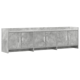 vidaXL TV Kast 168 x 33 x 47 cm Wit Bewerkt hout