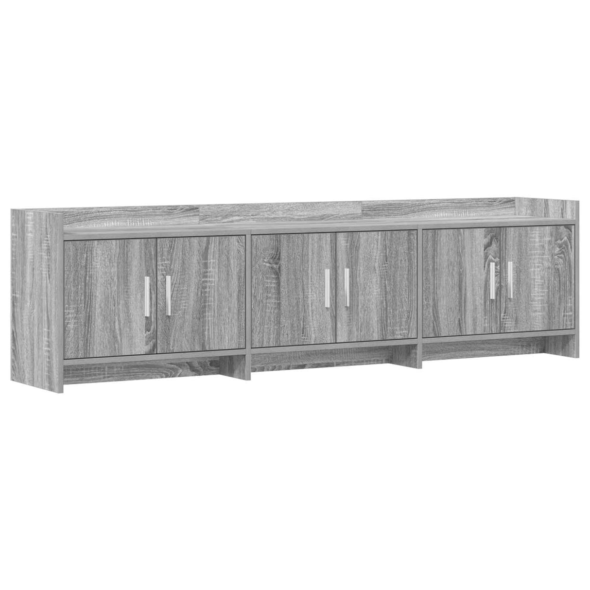 vidaXL TV Kast 168 x 33 x 47 cm Wit Bewerkt hout