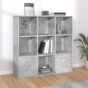 vidaXL Boekenkast 98x30x98 cm bewerkt hout wit