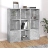 vidaXL Boekenkast 98x30x98 cm bewerkt hout wit
