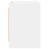 vidaXL TV Kast 60 x 33 x 47 cm Wit Bewerkt hout