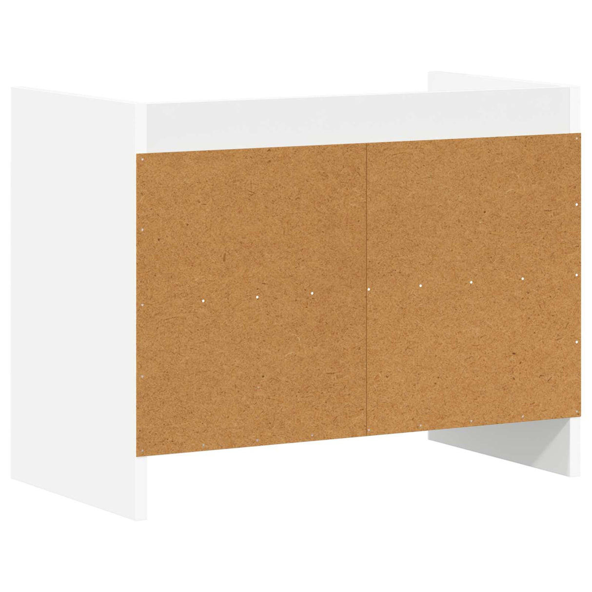 vidaXL TV Kast 60 x 33 x 47 cm Wit Bewerkt hout