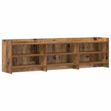 vidaXL TV Kast 60 x 33 x 47 cm Wit Bewerkt hout
