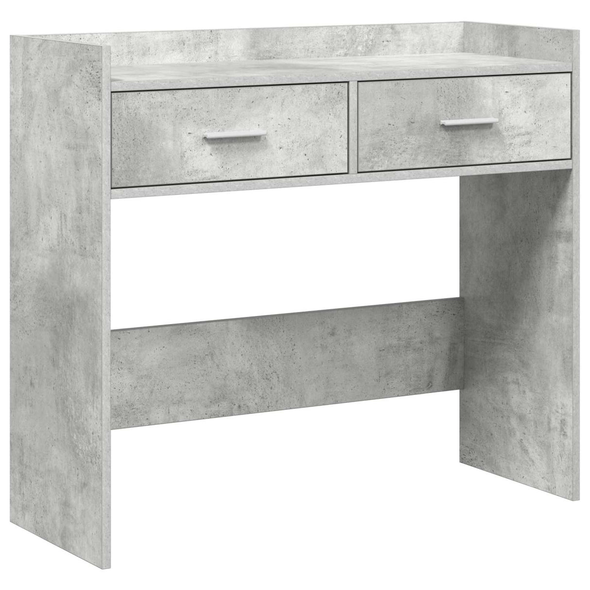 vidaXL Wandtafel Wit 90 x 35 x 80 cm Bewerkt hout