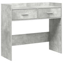 vidaXL Wandtafel Wit 90 x 35 x 80 cm Bewerkt hout