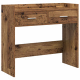 vidaXL Wandtafel Wit 90 x 35 x 80 cm Bewerkt hout