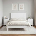 vidaXL Nightstand 2 pcs White 33.5 x 34.5 x 50 cm Engineered Wood